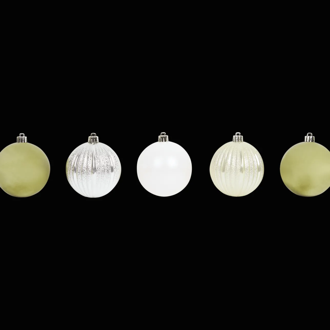 Action Kunststof kerstballen> Seizoensdecoratie