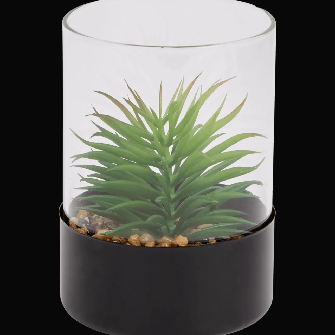 Action Kunstvetplant in glazenpot> Kunstplanten & -Bloemen