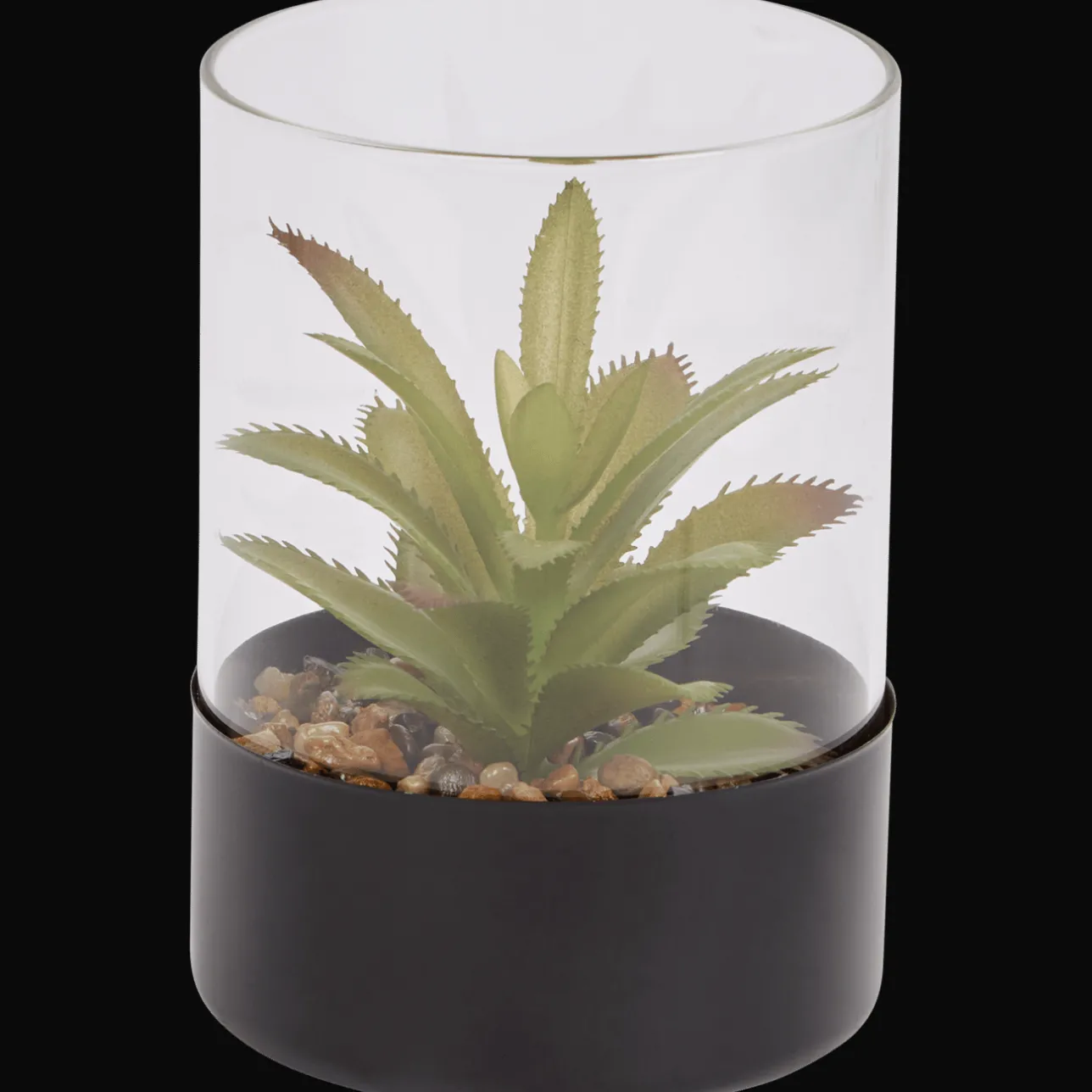 Action Kunstvetplant in glazenpot> Kunstplanten & -Bloemen