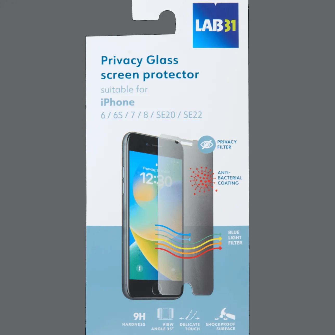 Lab31 privacy screenprotector> Telefoonhoesjes