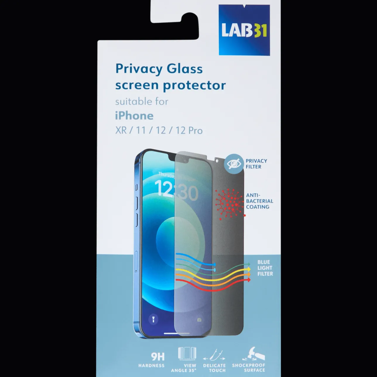 Lab31 privacy screenprotector> Telefoonhoesjes