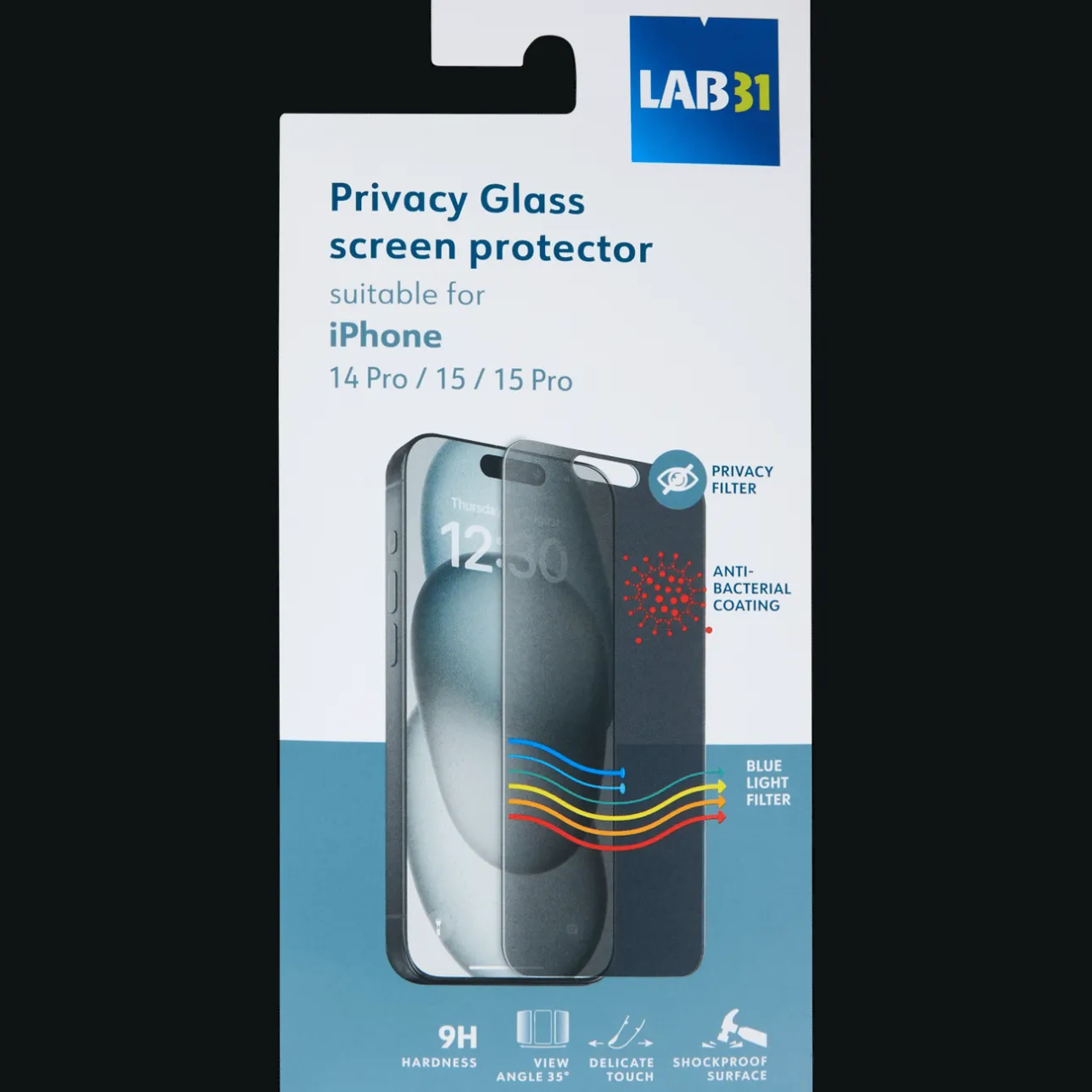 Lab31 privacy screenprotector> Telefoonhoesjes