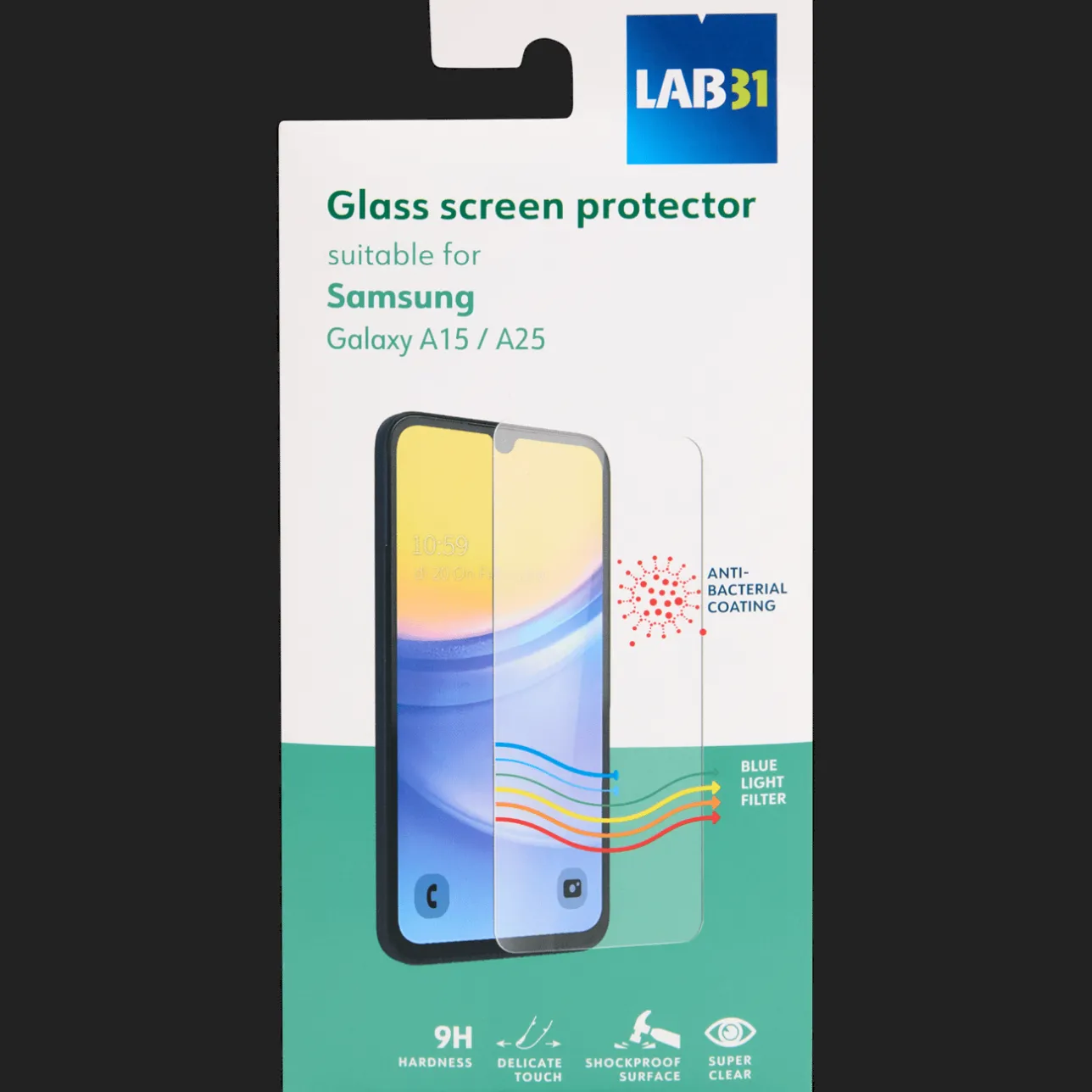 Lab31 screenprotector> Telefoonhoesjes