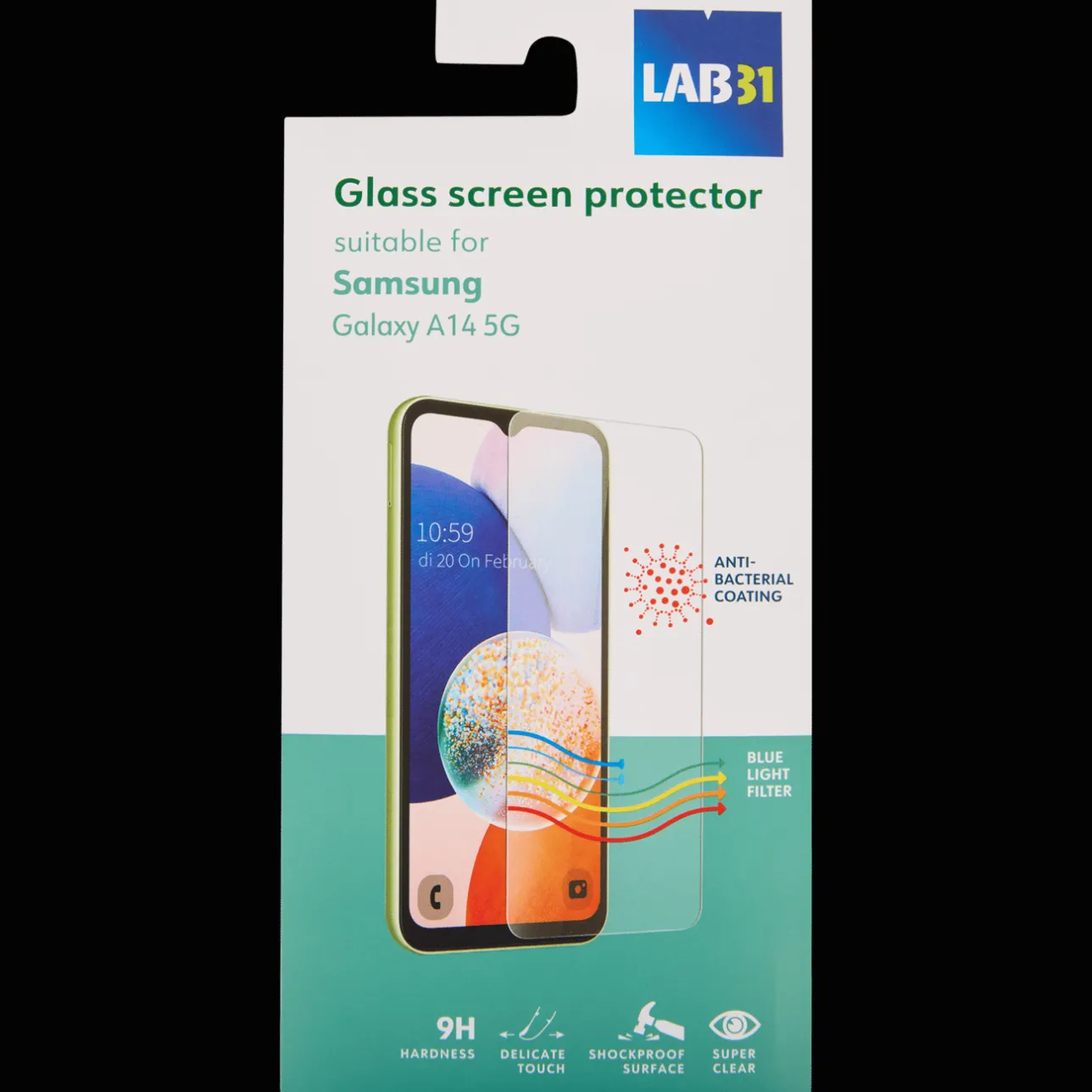 Lab31 screenprotector> Telefoonhoesjes