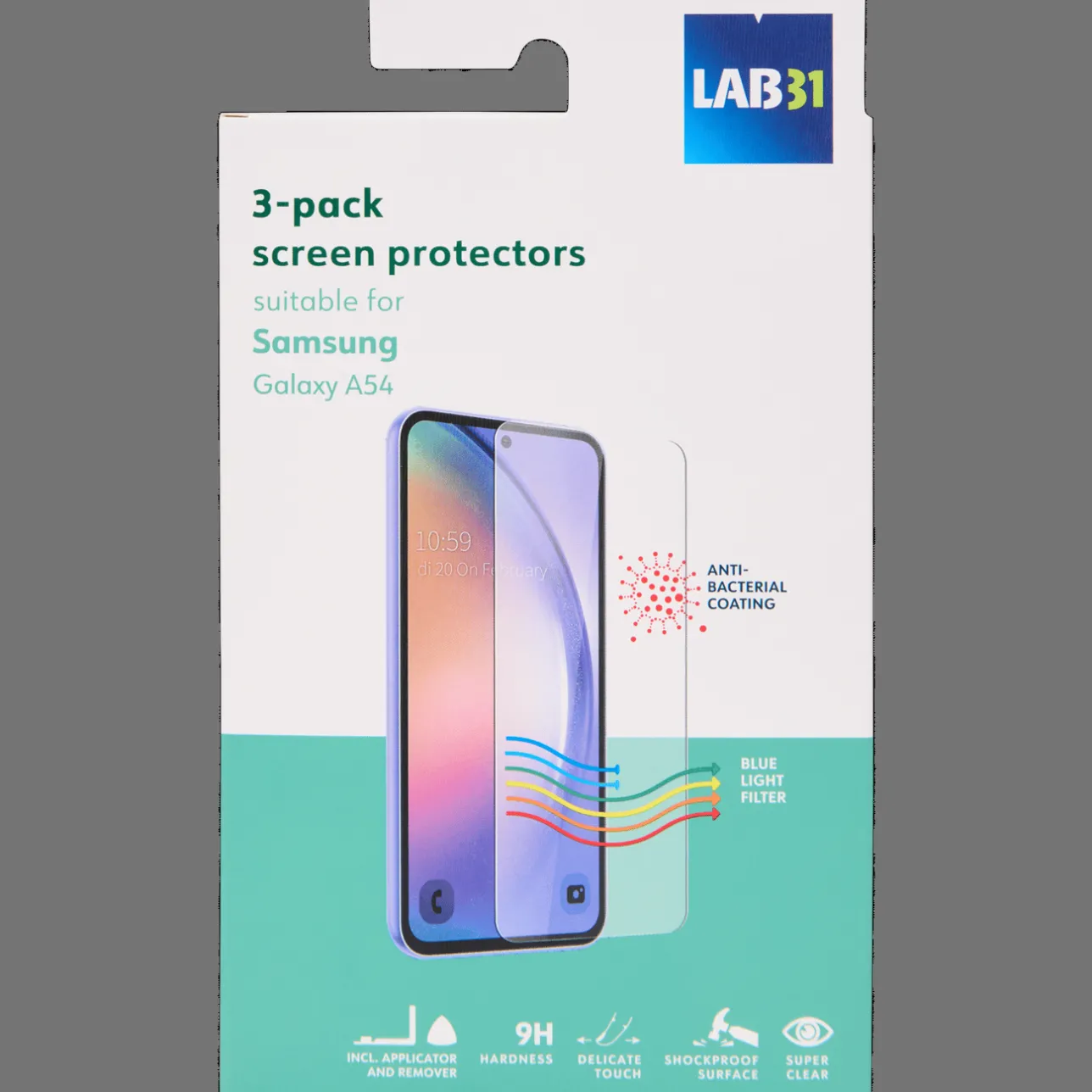 Lab31 screenprotectors> Telefoonhoesjes