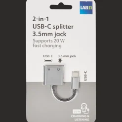 Lab31 splitter> Verlengsnoeren