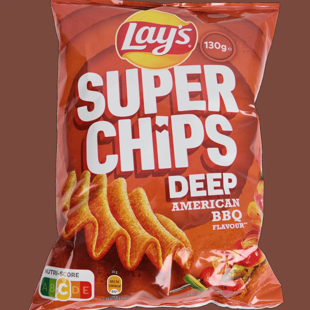 Lay's Super Chips Deep American BBQ> Chips