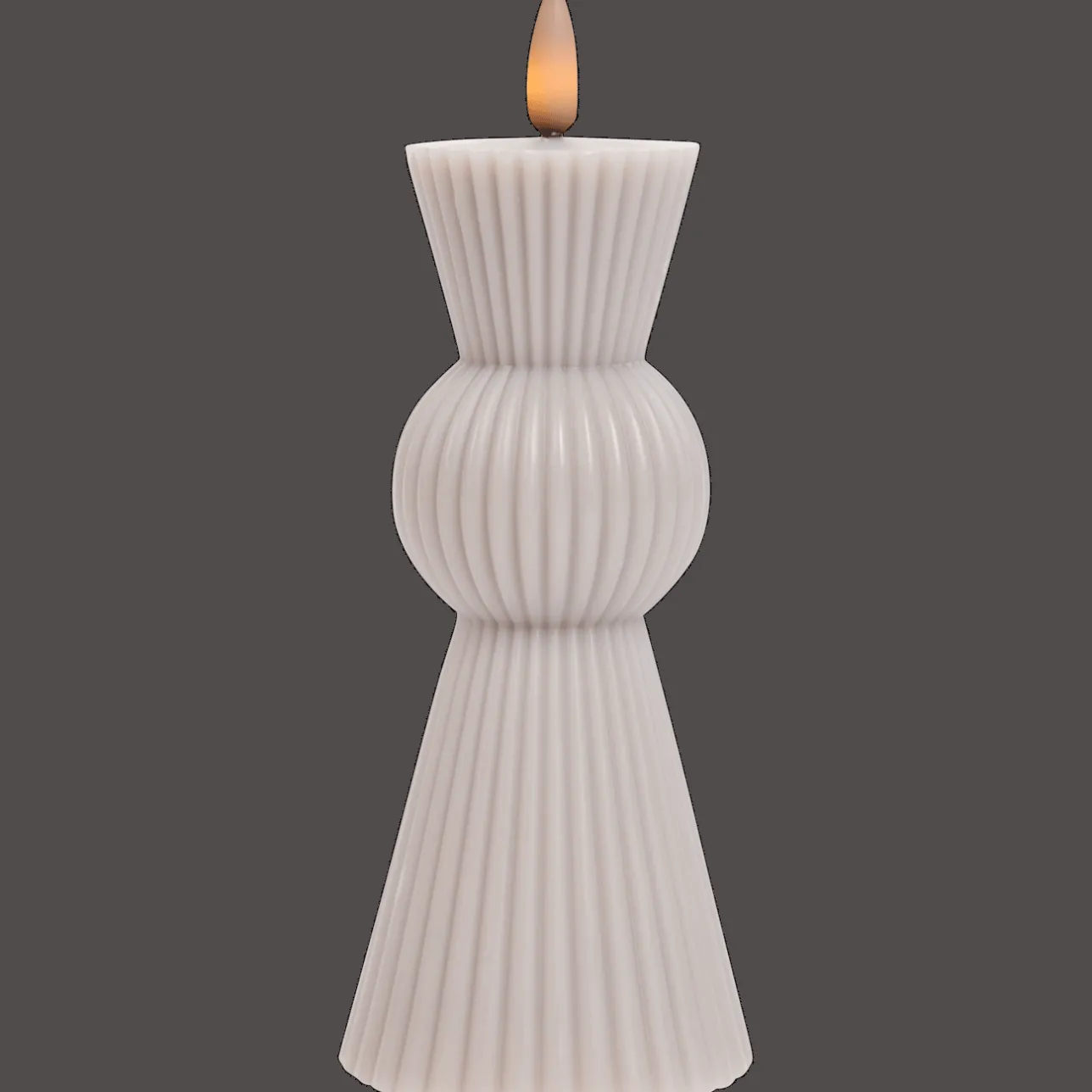 Action Ledkaars met ribbels> Kaarsen