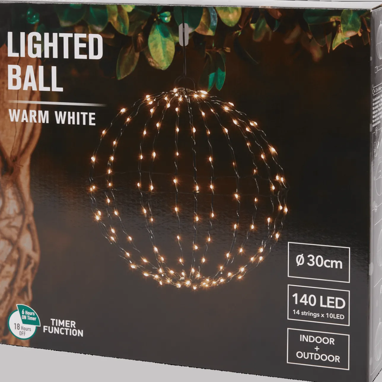 Action Lichtbol Warm Wit> Seizoensdecoratie