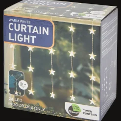 Action Lichtgordijn met sterren> Verlichting