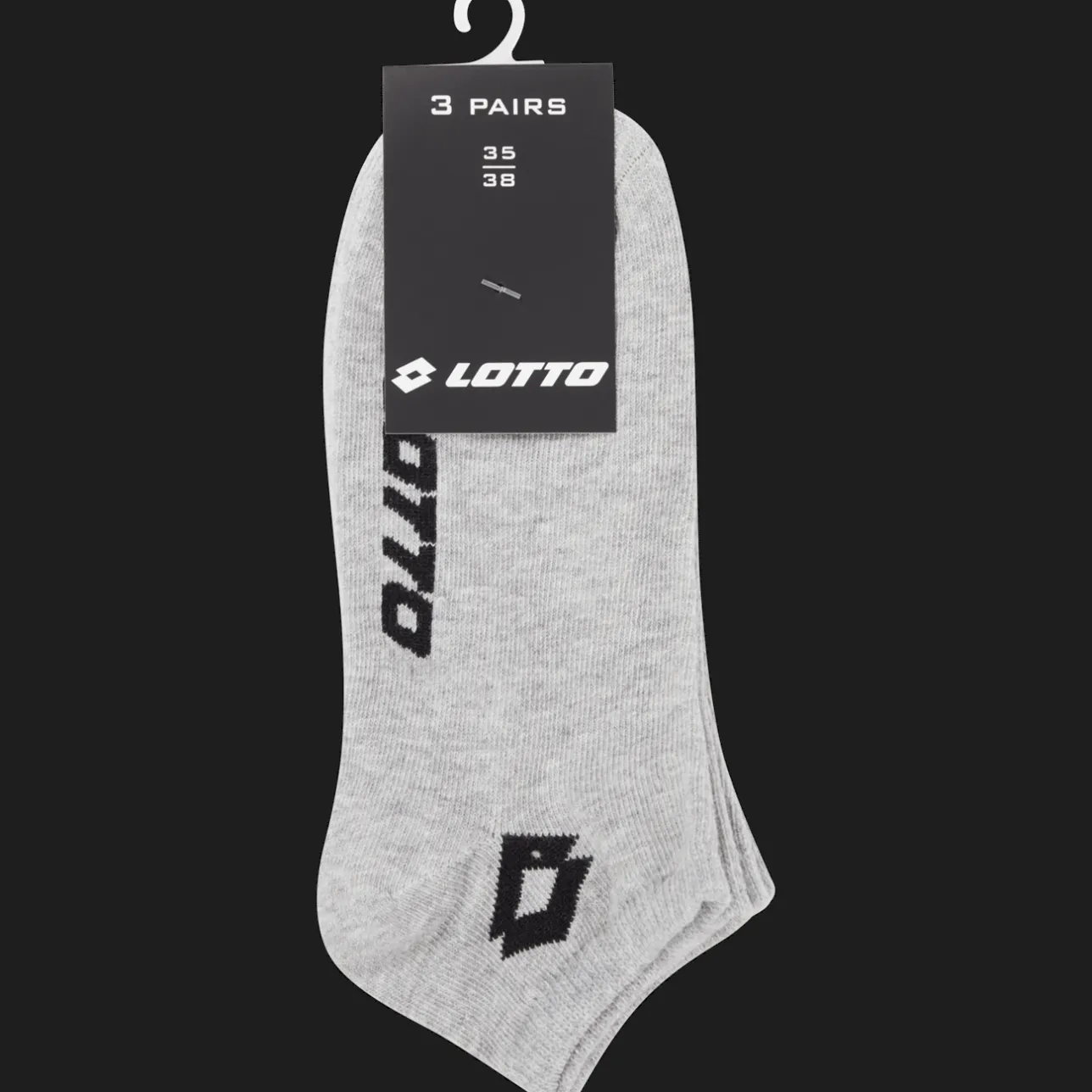 Lotto sneakersokken grijs> Beenmode