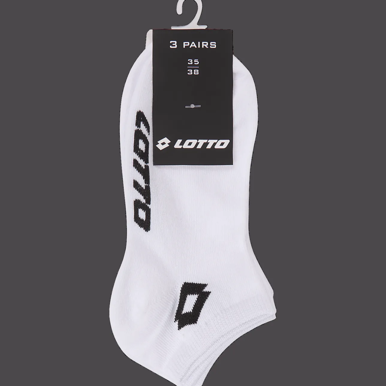 Lotto sneakersokken wit> Beenmode