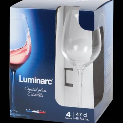 Action Luminarc kristallen wijnglazen> Glazen