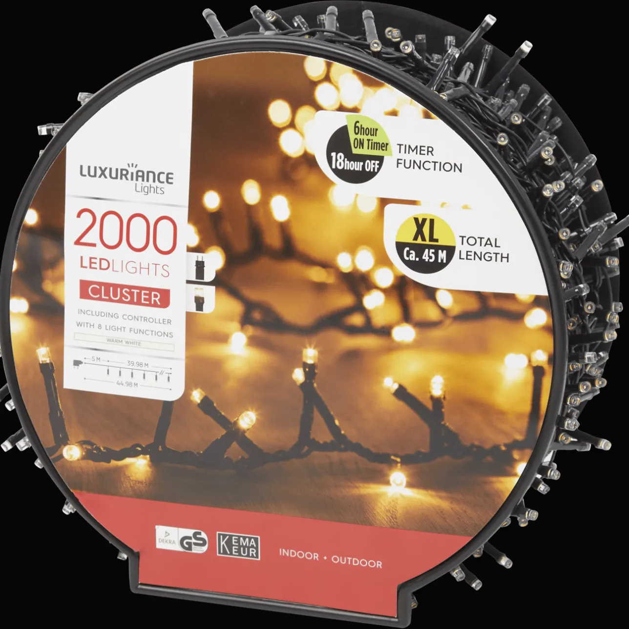 Luxuriance Lights ledkerstverlichting XL> Seizoensdecoratie