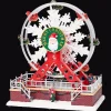 Magic Village kerstornament met muziek> Seizoensdecoratie