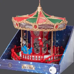 Magic Village kerstornament met muziek><noscript><img width=