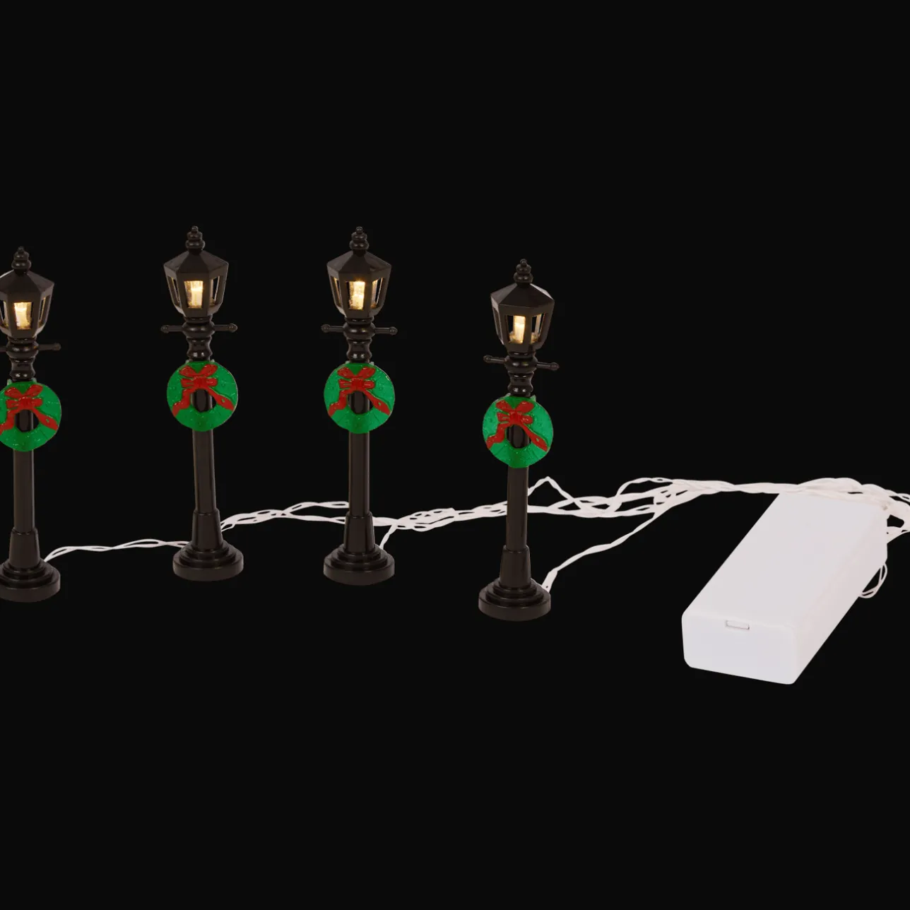 Magic Village miniatuur met licht> Seizoensdecoratie