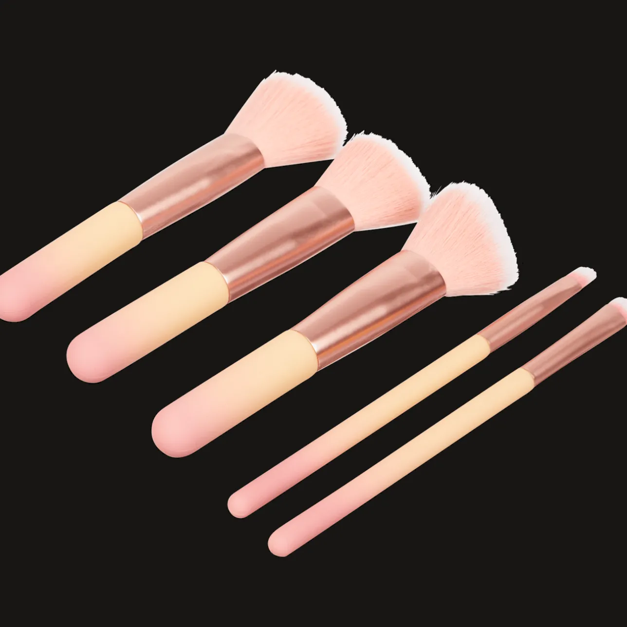 Action Make-up-borstelset Shine> Make-Up