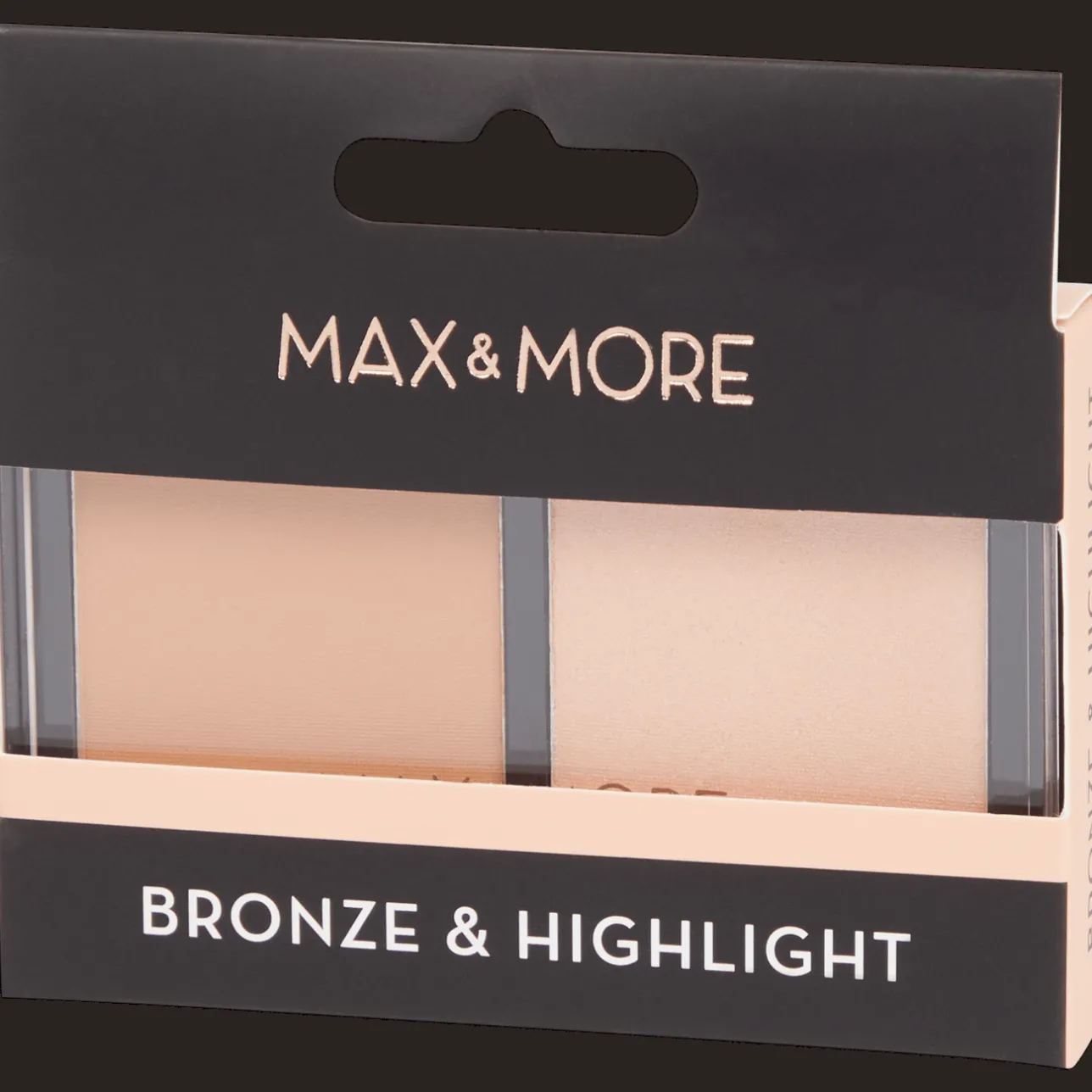 Max & More bronzer + highlighter> Make-Up