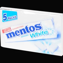 Mentos White kauwgom Peppermint> Drop & Snoep