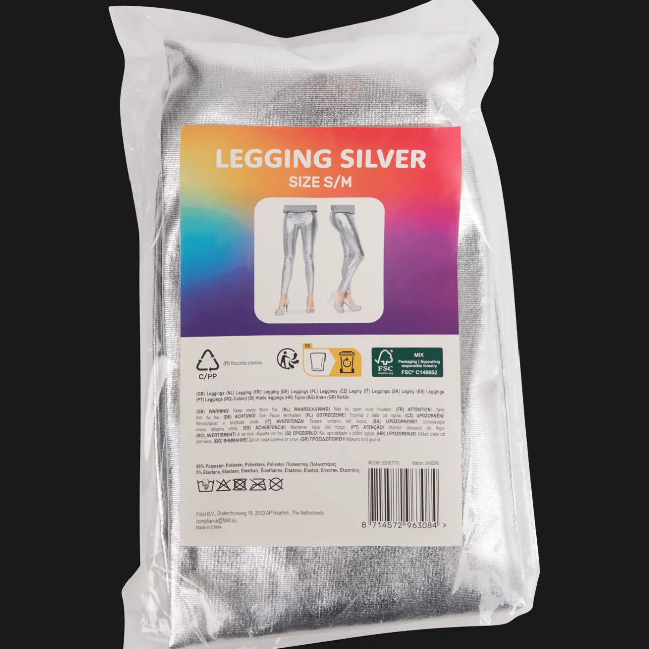 Action Metallic partylegging> Verkleedkleding