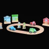 Mini Matters houten autobaan> Houten Speelgoed
