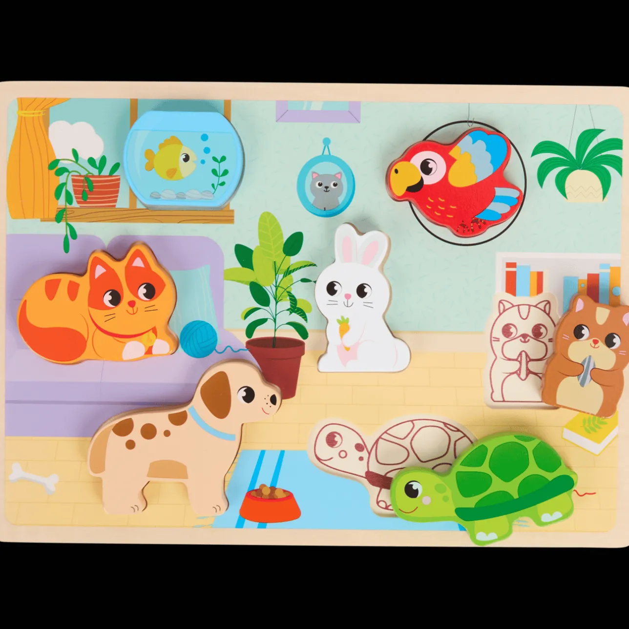 Mini Matters houten puzzel> Puzzels|Houten Speelgoed