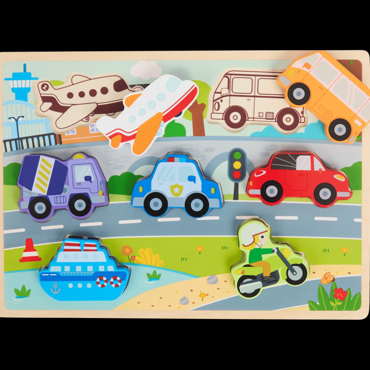 Mini Matters houten puzzel> Puzzels|Houten Speelgoed