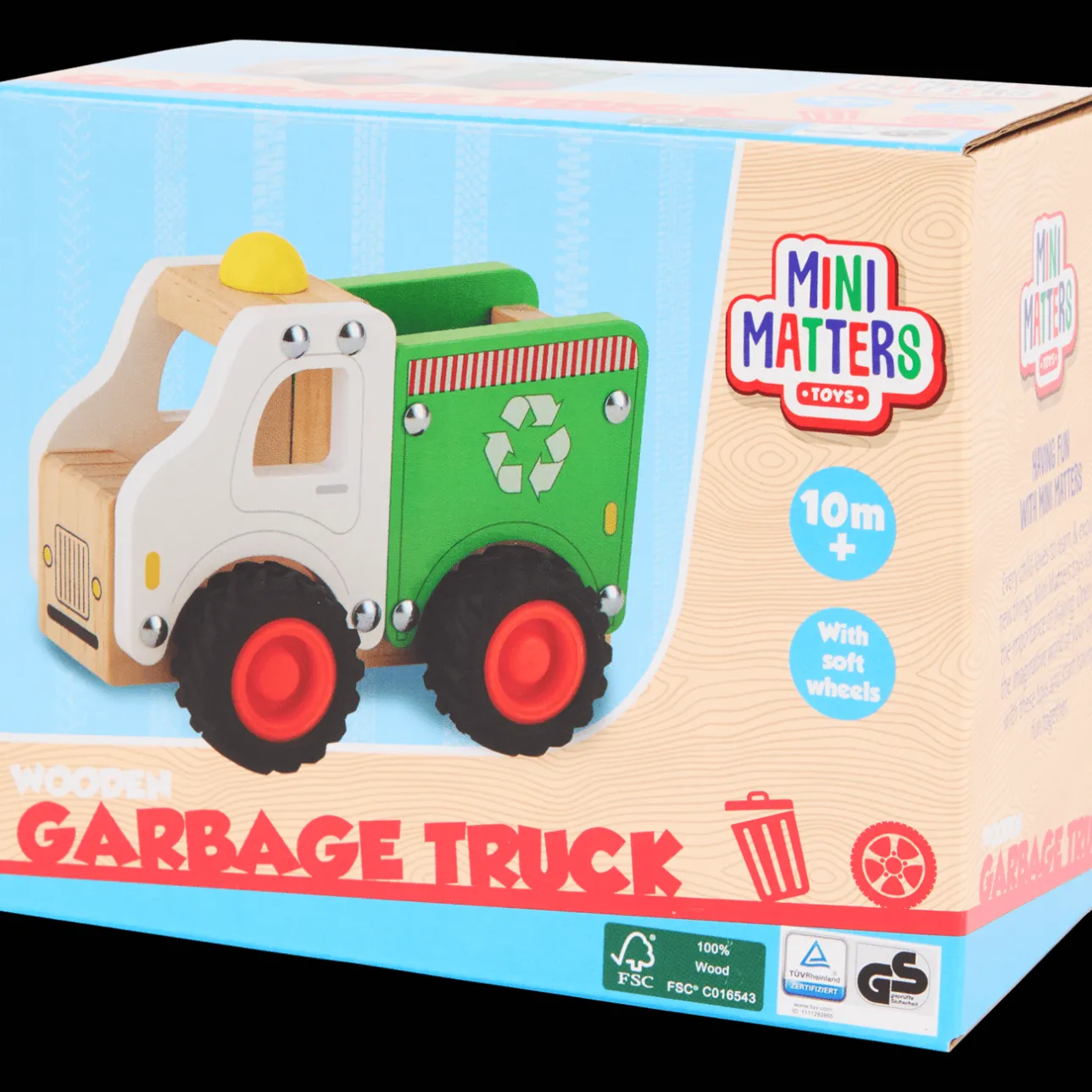 Mini Matters houten voertuig> Houten Speelgoed|Babyspeelgoed