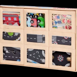Mini Matters houten wegenset> Spellen
