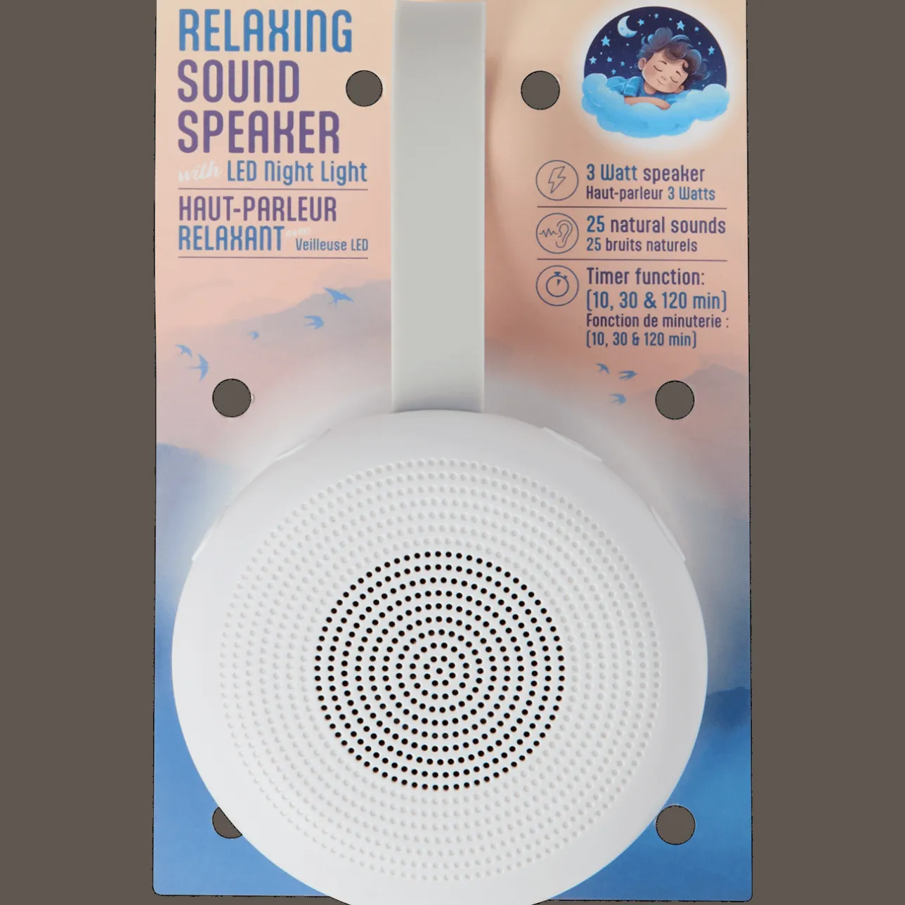 Action Nachtrustspeaker met nachtlampje> Multimedia Accessoires