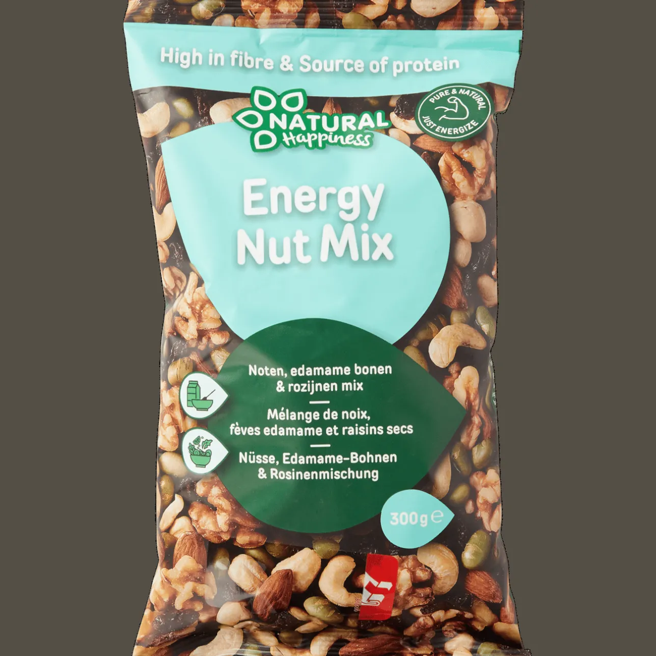 Action Natural Happiness proteïnemix> Noten & Snacks
