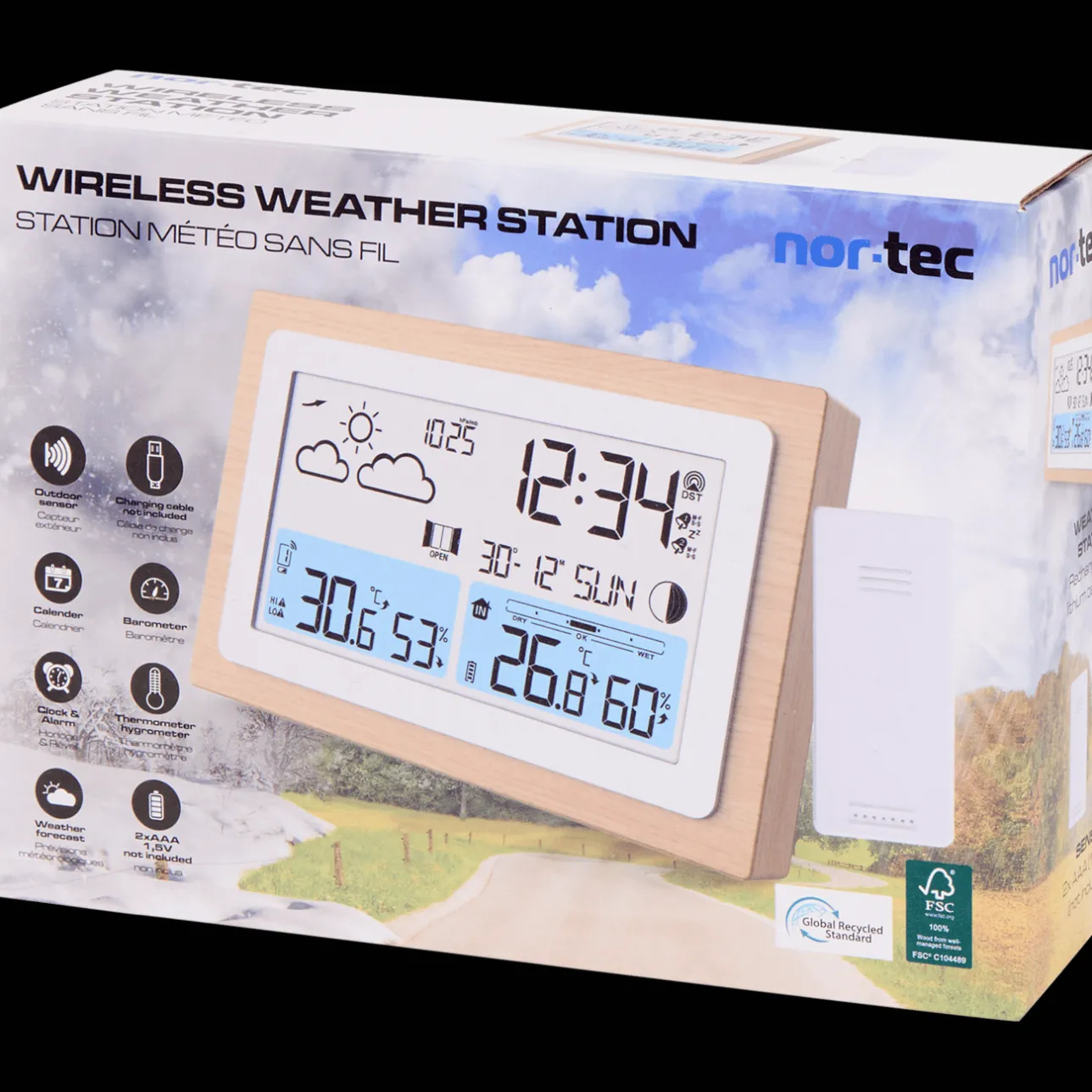 Action Nor-Tec draadloos weerstation> Multimedia Accessoires