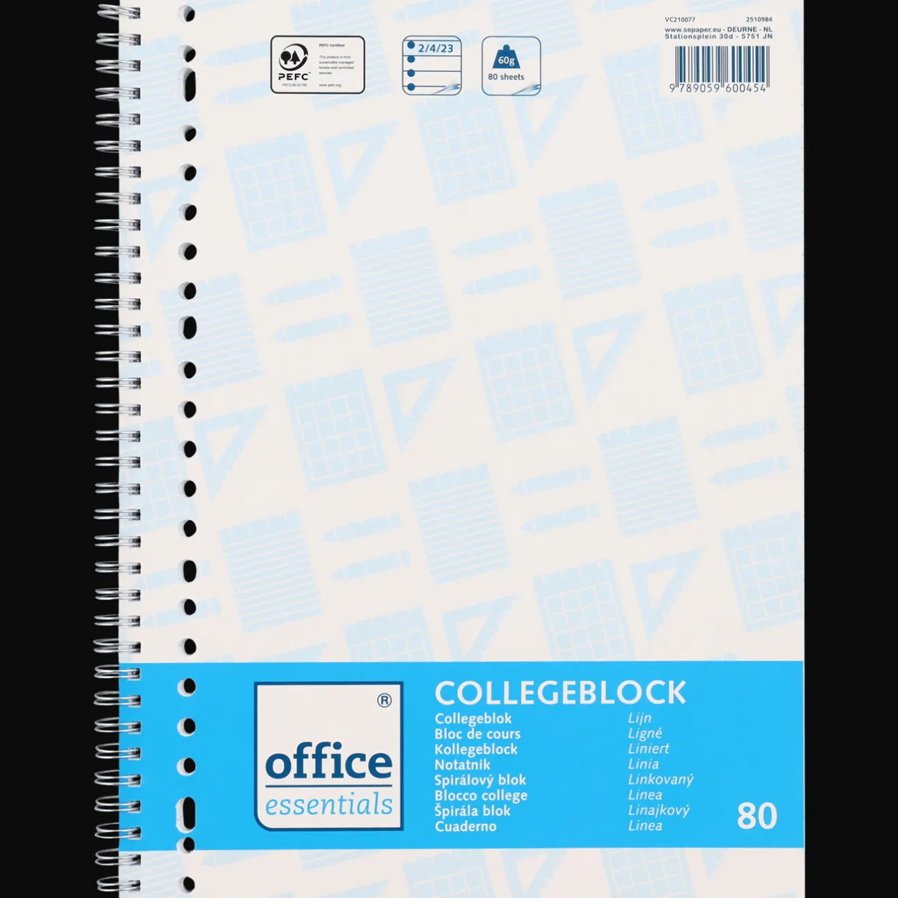 Office Essentials collegeblok A4> Papier & Schriften