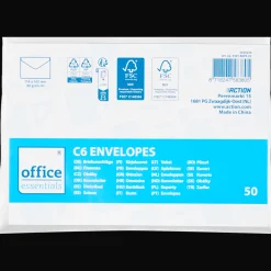 Office Essentials enveloppen C6> Kaarten