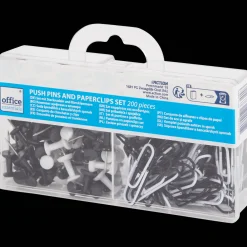 Office Essentials punaise- en paperclipset> Bureau Accessoires