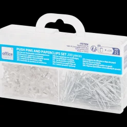 Office Essentials punaise- en paperclipset><noscript><img width=