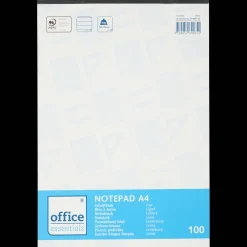 Office Essentials schrijfblok A4> Papier & Schriften