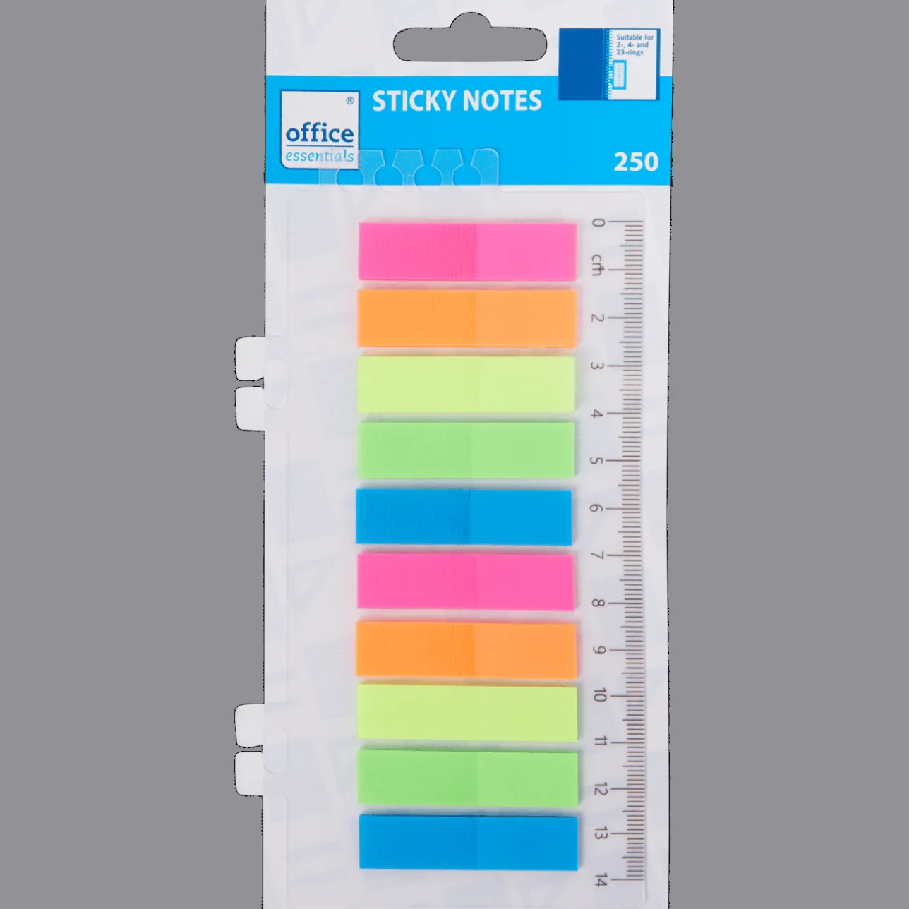 Office Essentials sticky index tabs> Bureau Accessoires