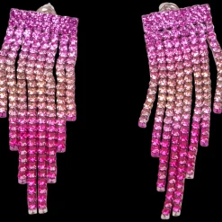 Action Oorbellen met glittersteentjes><noscript><img width=