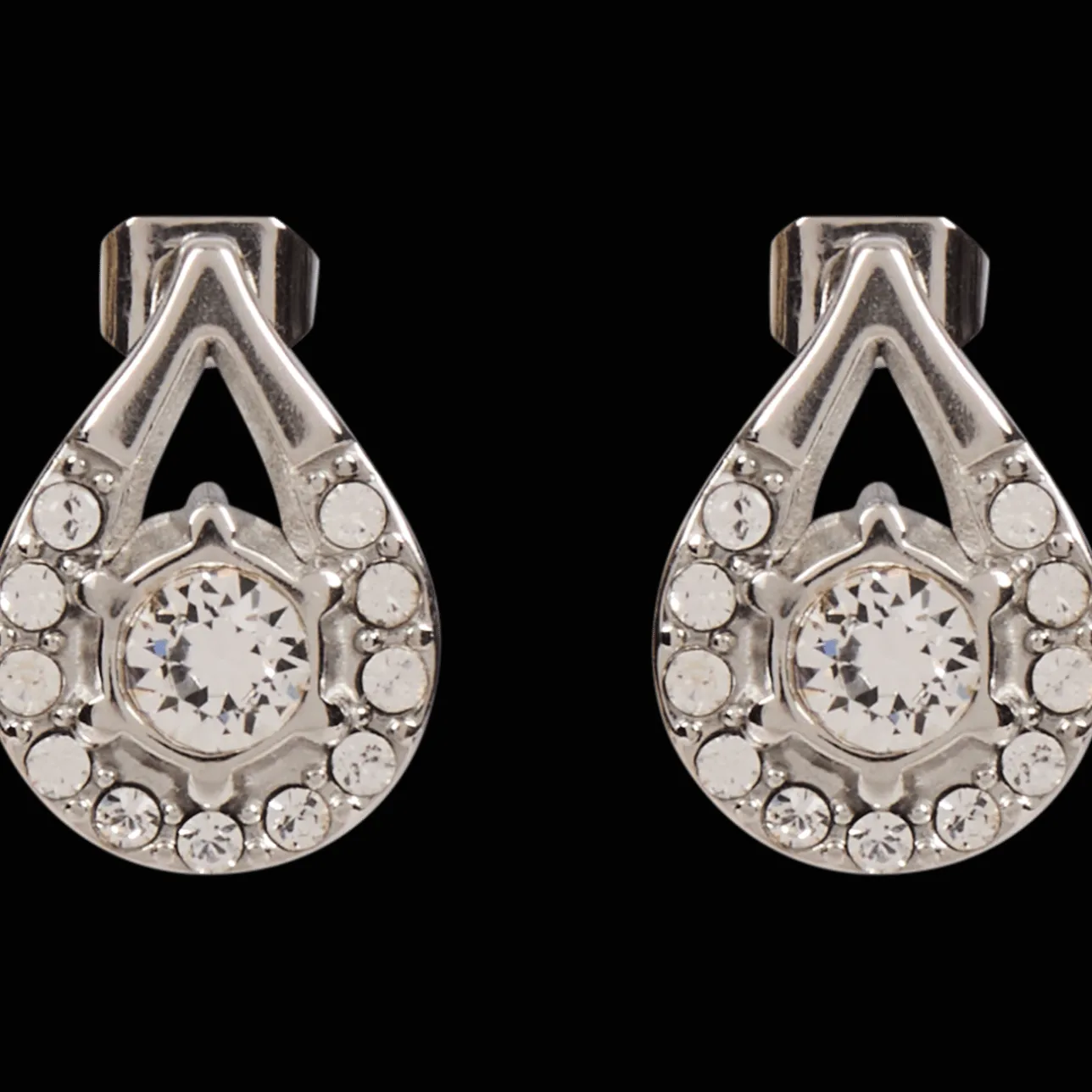 Action Oorbellen met Swarovski-kristallen> Horloges & Sieraden