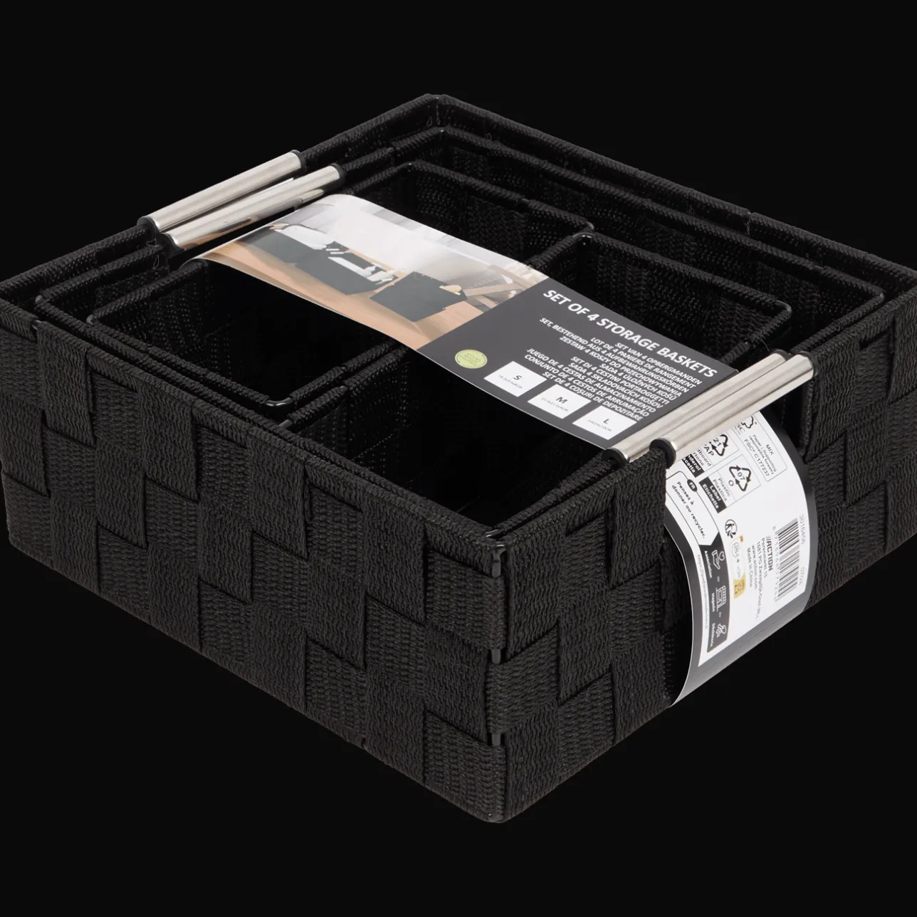 Action Opbergmandjes-set> Woonaccessoires