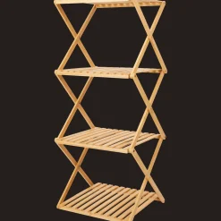 Action Opvouwbaar bamboe rek> Woonaccessoires