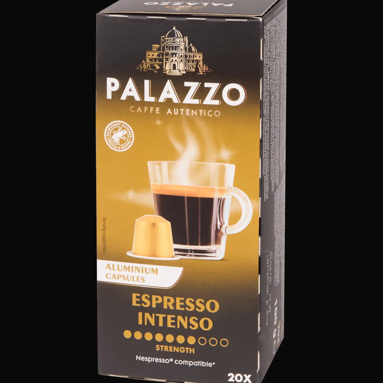 Palazzo koffiecups Espresso Intenso> Drinken