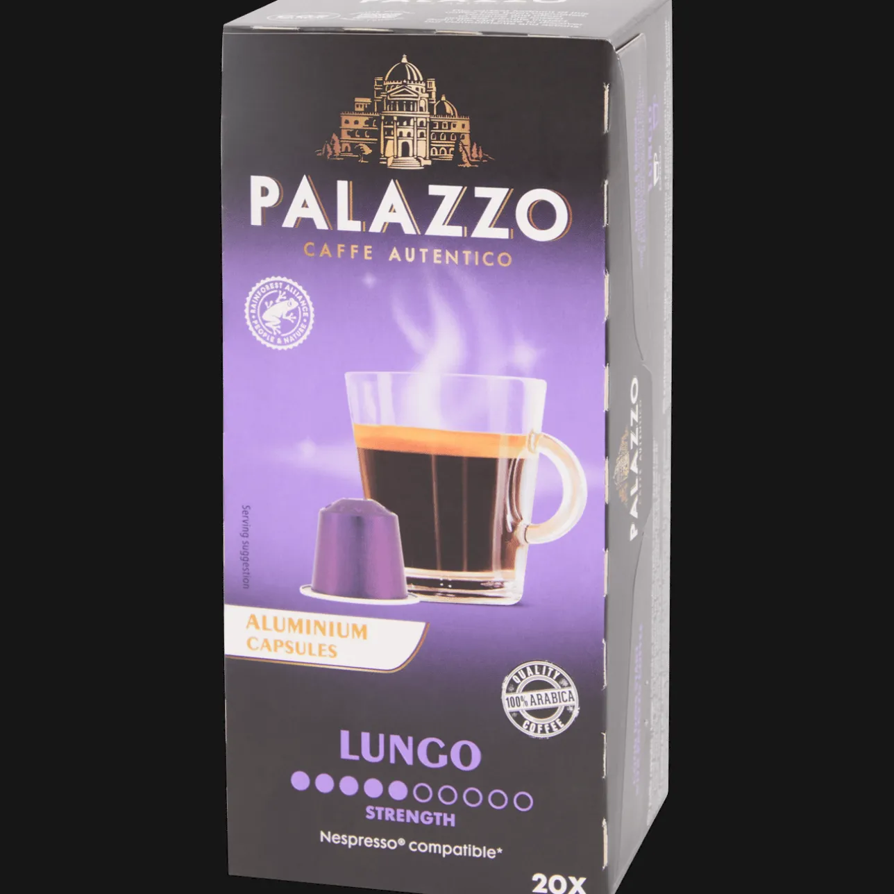 Palazzo koffiecups Lungo> Drinken