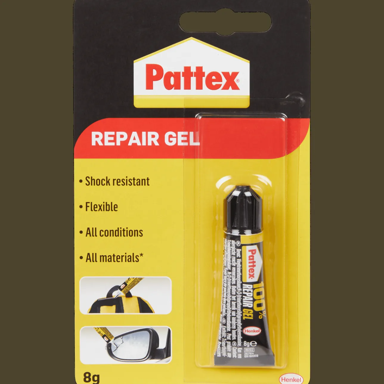 Pattex 100% repair gel-lijm> Gereedschap