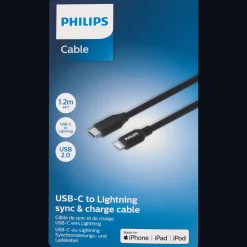 Philips USB-C naar lightening kabel> Multimedia Accessoires