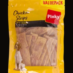 Action Pinky hondensnacks Chicken Strips> Dierenvoeding