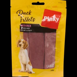 Action Pinky hondensnacks Duck Fillets> Hond|Dierenvoeding