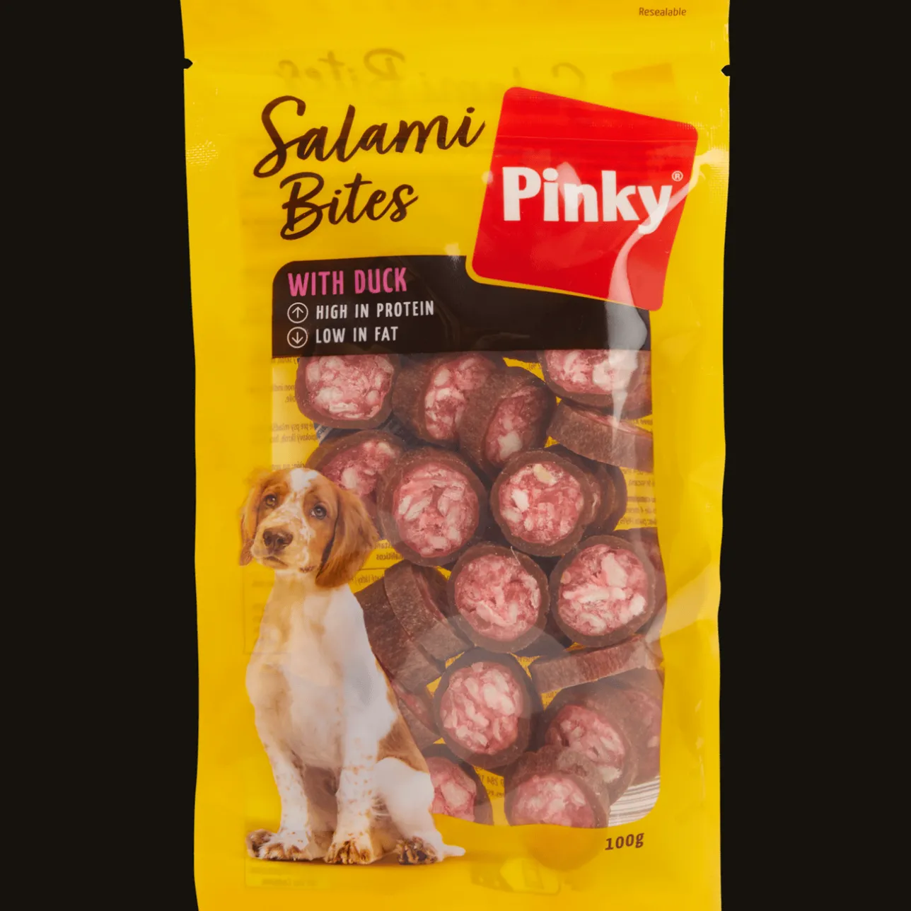 Action Pinky Salami Bites Eend> Dierenvoeding